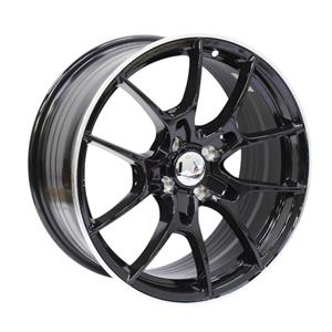 17″ AC-WC001 4/100 Black Alloy Wheels