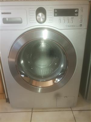 Samsung front loader washing machine for sale drum needs repairs 