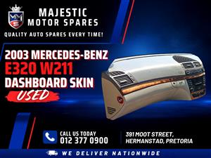 2003 Mercedes-Benz E320 W211 Dashboard Skin for Sale – Used