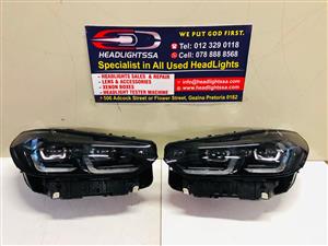 BMW X3 X4 G01 G02 left and right side LED headlights 