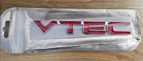 Honda VTEC badges emblems decals stickers