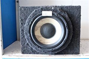 FOCAL P25F 300 WATTS RMS CAR SUBWOOVER IN BOX S067031A