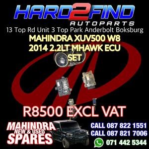 MAHINDRA XUV500 W8 2014 2.2LT MHAWK ECU SET