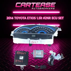 2014 Toyota Etios 1.5lt #2NR ECU Set For Sale!!!