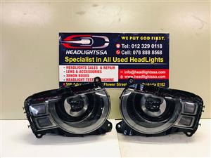 Land Rover Defender left and right side LED headlights 