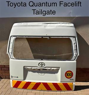 Toyota Quantum Facelift Boot Tailgate