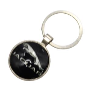 Vehicle Keyring with 3D Logo Badge - Jaguar