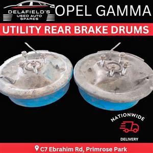 Opel Gamma Ultility Rear Brake Drums