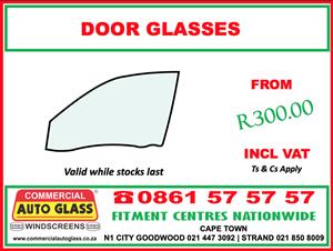 Commercial Auto Glass N1 City Windscreen Specials