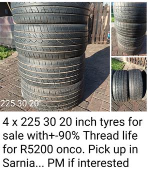 20 inch tyres 