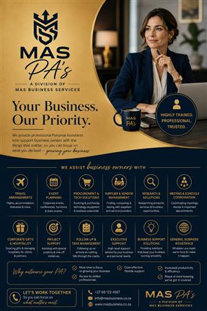 MAS PA's  (A Devision of MAS Business Services)