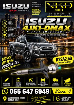 NKD_ISUZU_4JK1_DMAX_DIESEL_INJECTORS_NKD_NATIONWIDE