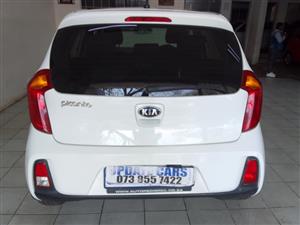 2016 KIA PICANTO 1.0 WHITE COLOR  PETROL, MANUAL 72000KM 