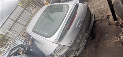 Silver AUDI TT Stripping for part