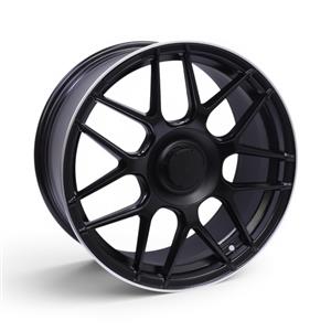 18″ ULFR07 5×112 Matt Black Alloy Wheels