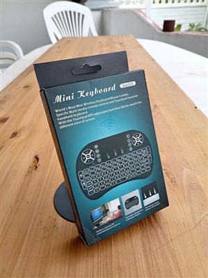 Backlit Wireless Mini Keyboard with Touchpad