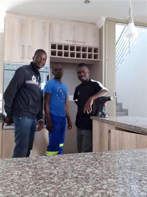 Floating TV Units Built In Cupboards,