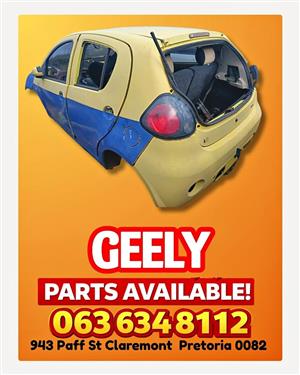 Geely stripping for spares 