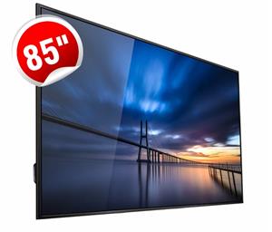 85" Commercial Display Screen - Large Display - High Quality Display