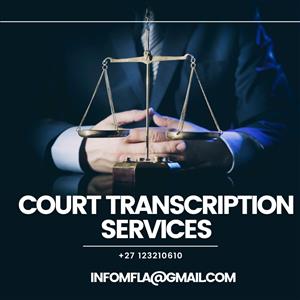 Legal Transcription and Translation Services
