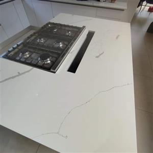 Quartz counters. We supply and install quartz counters for kitchens and bars. 