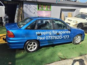 Opel astra 20 L is stripping for spares paff street 944 Clermont Pretoria