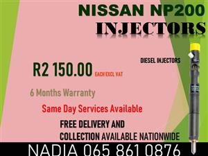 RECONDITIONED NP200 NISSAN DIESEL INJECTORS FOR SALE