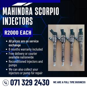MAHINDRA SCORPIO INJECTORS FOR SALE WITH WARRANTY 