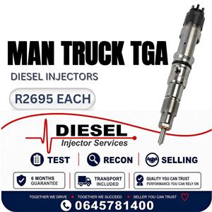 Man Truck TGA diesel injectors for sale