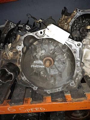 TOYOTA COROLLA PROFESSIONAL 1NR 6 SPEED MANUAL GEARBOX