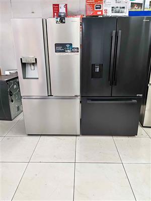 EXPERIENCE LUXURY Hisense French Door Fridge, 575L, Advanced Cooling" 