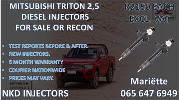INJECTORS MITSIBUSHI TRITON 2.5 