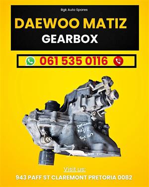 Daewoo matiz gearbox 