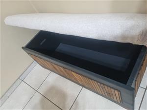 Wooden storage chest