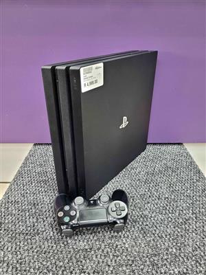 PlayStation 4 Pro gaming console.
