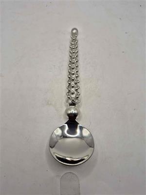 Diana Carmichael Handmade Pewter Studded Teaspoon.