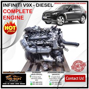 INFINITI V9X COMPLETE ENGINE