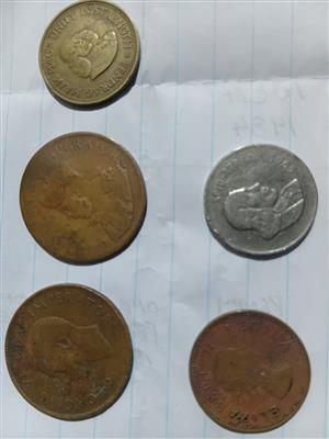 Old collectable coins to sell 