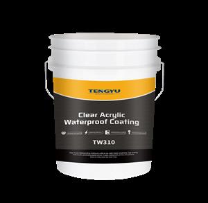 Transparent Invisible Acrylic Waterproof Coating