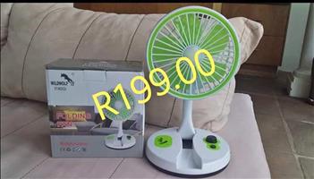 Fans With Rechargeable Battery