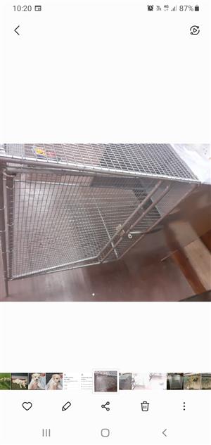 Steel pet cage