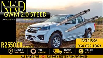 GWM 2.0 STEED - DIESEL INJECTORS FOR SALE 