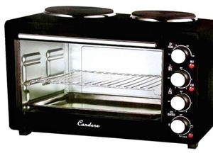 Condere Electric Oven with 2 Hot Plates - 46L , New with warranty and FREE DELIVERY