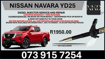 Nissan Navara yd25 Diesel Injectors 