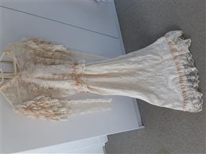 Vintage long lace dress