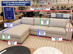 original  L couch available