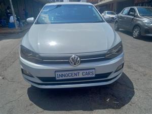 2021 VW POLO 8 TSI COMFORTLINE 1.0 PETROL, WHITE COLOUR, MILEAGE 55000KM