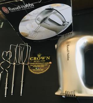 RUSSELL HOBBS Hand Mixer with 4 Whisks