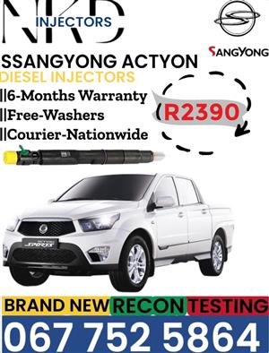 Ssangyong Actyon Diesel injectors 