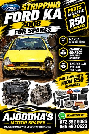 Stripping Ford Ka 2008 for Spares